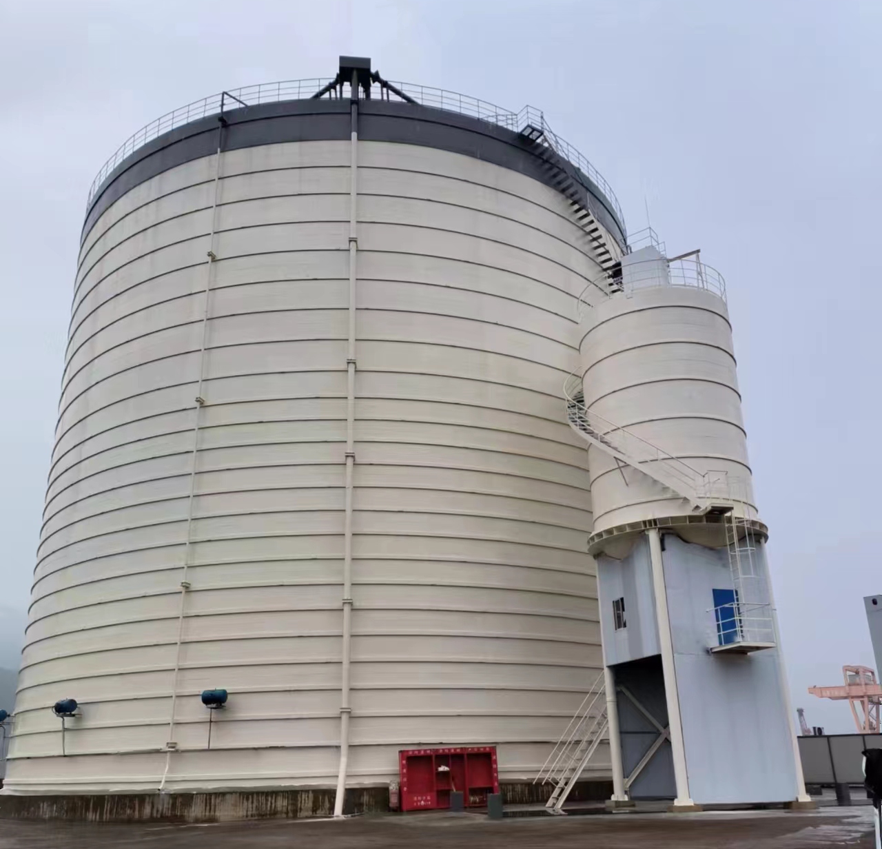 历下10万吨水泥钢板库